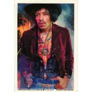  Jimi Hendrix   Framed Portrait Decal Automotive