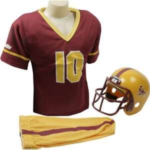 Arizona State Sun Devils Kids/Youth #10 Football Helmet Uniform Set 