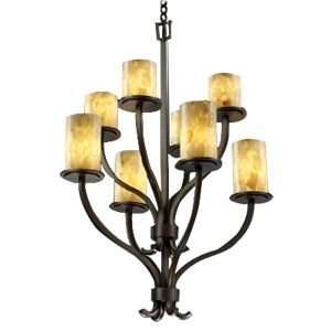  Alabaster Rocks Sonoma Two Tier Chandelier by Justice 