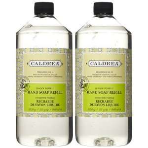  Caldrea Liquid Hand Soap Refill, Ginger Pomelo, 32 oz, 2 