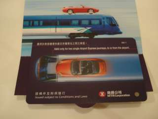 Herpa Hong Kong Airport Express Train & Porsche 911 NIB  