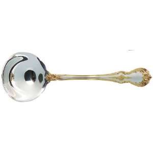  Towle Old Master Gold Gravy Ladle, Solid Piece, Sterling 