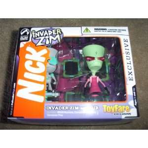 Invader Zim ToyFare Exclusive Action Figure 2Pack Zim Gir  Toys 