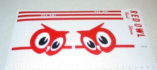 Tonka Red Owl Stores Semi Truck Sticker Set TK 118  