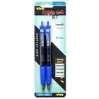   Gel RT Pens, Retractable, 0.7 mm Fine Point, Blue Ink, 2 pack, 35022