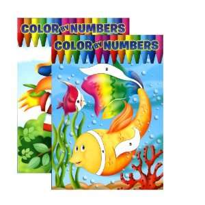  JUMBO COLOR BY NUMBERS Coloring & Activity Books, Case 