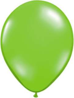 Lime Green Qualatex 11 Latex Balloons x 20 £4.76