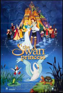 The Swan Princess 1994 Original U.S. One Sheet Movie Poster  