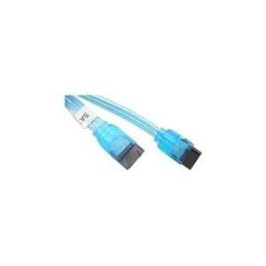  OKGEAR 24 SATA 6 Gbps Cable, Straight to Straight W/ Metal 