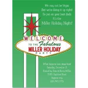  Welcome To Vegas Holiday Party Invitations Health 