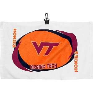  Virginia Tech Hokies NCAA Printed Hemmed Towel