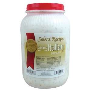 Oasis Select Recipe Creamy Italian Dressing 4 x 1 Gallon