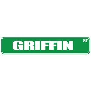   GRIFFIN ST  STREET SIGN