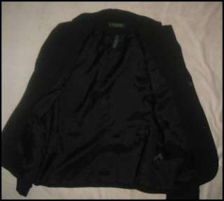 NWT Ralph Lauren Woman 3 Button Wool Jacket Blazer Size 8P Petite MRSP 