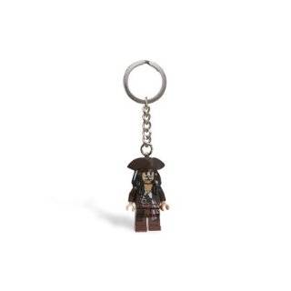 LEGO Pirates of the Caribbean Captain Jack Sparrow Key Chain 853187