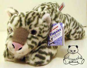   Leopard Aurora Plush Toy Stuffed Animal Cat Laying Realisitc NWT Md