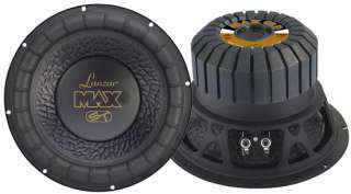 Lanzar MAX12D 12 1000 Watt DVC Subwoofer NEW 068888710763  