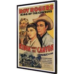  Ridin Down the Canyon 11x17 Framed Poster