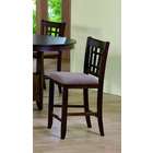 CrownMark EMPIRE COUNTER CHAIR OAK FINISH
