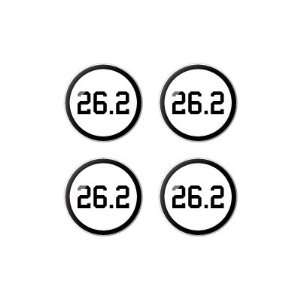     Running   3D Domed Set of 4 Stickers Badges Wheel Center Cap