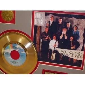 OINGO BOINGO GOLD RECORD LIMITED EDITION DISPLAY