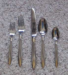 Towle Georgian House SAVVY GOLD Stainless Flatware 72 p  