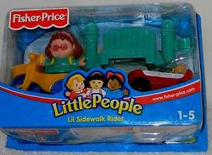   Little People Lil Sidewalk Rider Tricycle Wagon Park Bench Age 1 5
