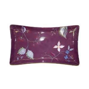  Tracy Porter Plum Paisley Collectible Tray Kitchen 
