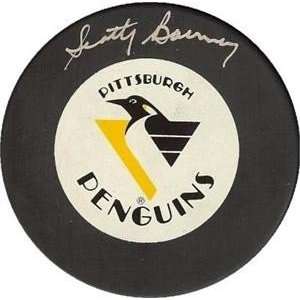 Scotty Bowman Autographed/Hand Signed Hockey Puck (Pittsburgh Penguins 