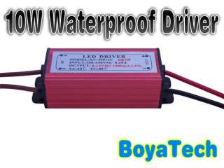 10W Watt High Power LED Driver AC85V 265V Waterproof  
