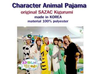   SAZAC Kigurumi Animal Costume Character Pajama Black Cat HOT  