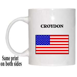  US Flag   Croydon, Pennsylvania (PA) Mug 