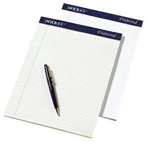  Notepad, Legal Rule, 50 Sheets, 8 1/2x11 3/4, 2/BX 