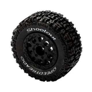   Electrix RC Mounted Wheel/Tire (Speedtreads, Shootout 1pair Torment