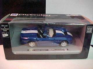 BRAND NEW BLUE 2001 SHELBY SERIES 1 NEW RAY 1/32 CAR  