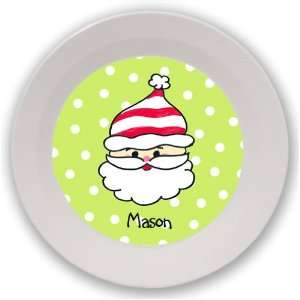  Small Santa Personalized Melamine Bowl