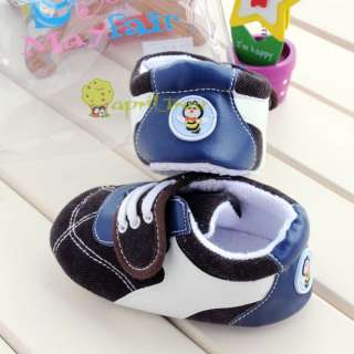   Cute Toddler Baby Boy shoes Sneaker first shoes(E55)size 2 3 4  