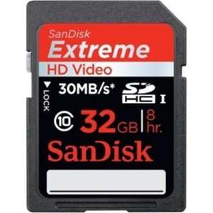  NEW 32GB Extreme HD Video SD Card   SDSDRX3 032G A21 