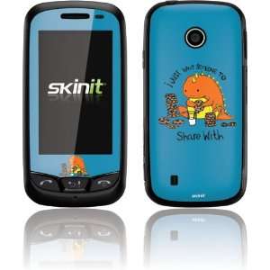   Skinit The Cookie Dinosaur Vinyl Skin for LG Cosmos Touch Electronics