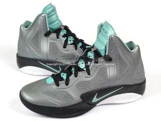 Nike Zoom Hyperfuse 2011 Cool Grey/Cannon Black White Basketball 