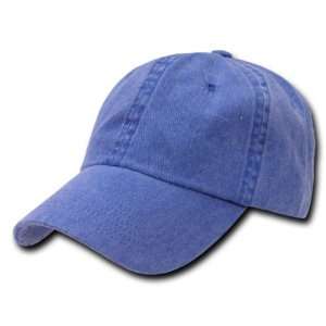   Dyed Polo Caps Brass buckle closure HAT Blueberry 