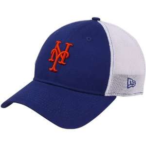 New York Mets 39Thirty Team Color New Era Stretch Print Stretch Fit 