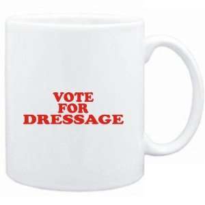 Mug White  VOTE FOR Dressage  Sports 