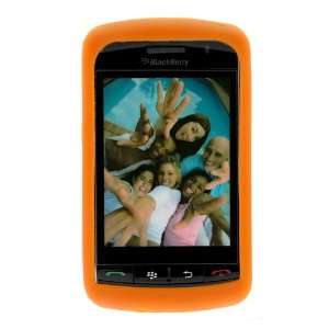 BLACKBERRY THUNDER 9500 AND STORM 9530 ORANGE SILICONE COVER A