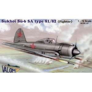  Sukhoi Su6SA Type 81/82 Fighter 1 72 Valom Toys & Games