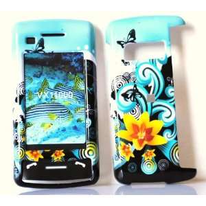   Butterfly LG Vx11000 Envy Touch Snap on Cell Phone Case Electronics