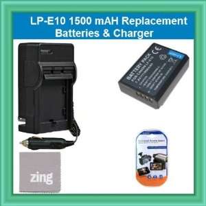   Charger Kit for EOS 1100D, EOS Rebel T3, EOS Kiss X50