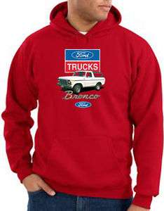 Ford Truck BRONCO Classic 4x4 Adult Hoody Hoodie  