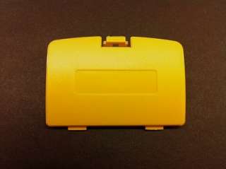 NEW YELLOW GAME BOY COLOR REPLACEMENT BATTERY COVER LID DOOR FOR 