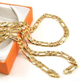 23.6 CLASSICAL 18K GOLD GP CHAIN SOLID FILL NECKLACE  